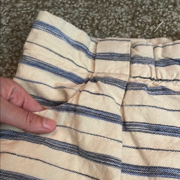 J. Crew Linen Blend Striped Skirt - Picture 3 of 5